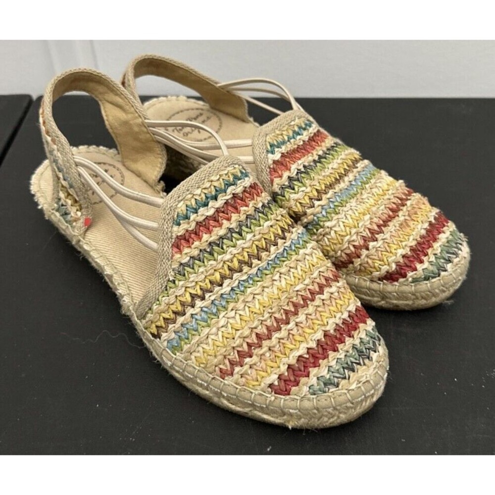 Toni Pons Noa Espadrille US 6.5/EU 37 Sandal Sling Back Slip On Cushioned Insole